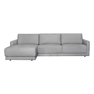 Hendrix 3 Seater Sofa + Chaise LHF in Prince Grey by OzDesignFurniture, a Sofas for sale on Style Sourcebook