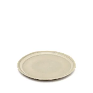 Lauriana beige ceramic dinner plate by Kave Home, a Dinner Sets for sale on Style Sourcebook