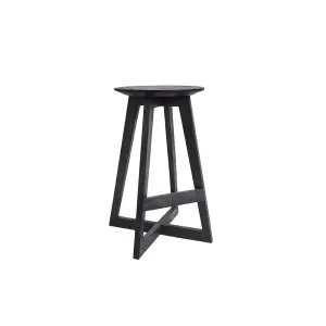 Soho Bar Stool - Black by Canvas and Sasson, a Bar Stools for sale on Style Sourcebook