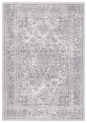 Harriette Ivory and Grey Lustrous Transitional Rug by Miss Amara, a Other Rugs for sale on Style Sourcebook