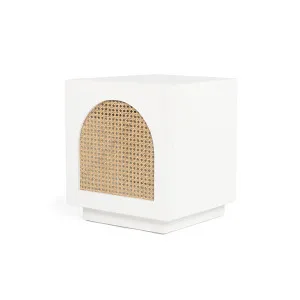 Miami Bedside Table - White by Abide Interiors, a Bedside Tables for sale on Style Sourcebook