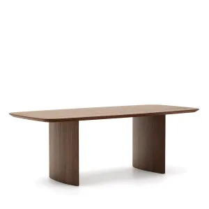 Litto table made from walnut veneer, 240 x 100 cm by Kave Home, a Dining Tables for sale on Style Sourcebook