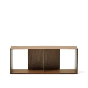 Litto large shelf module in walnut veneer, 101 x 38 cm by Kave Home, a Cabinets, Chests for sale on Style Sourcebook