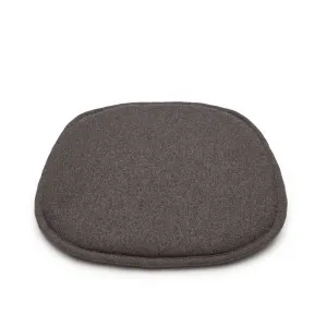 Cushion for Romane chair in dark grey 43 x 43 cm by Kave Home, a Cushions, Decorative Pillows for sale on Style Sourcebook