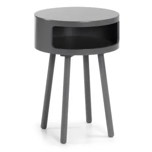 Grey Kurb B side table Ø 40 cm by Kave Home, a Side Table for sale on Style Sourcebook