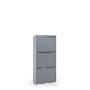 Shoe rack Ode 50 x 103 cm 3 doors grey by Kave Home, a Storage Units for sale on Style Sourcebook