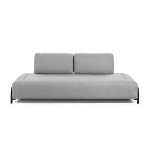 Module 3 seaters Compo light grey 232 cm by Kave Home, a Sofas for sale on Style Sourcebook