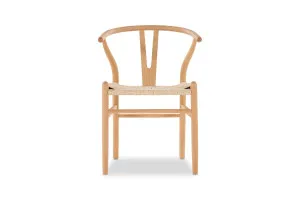 Wishbone Dining Chair, Natural Beech, by Lounge Lovers by Lounge Lovers, a Dining Chairs for sale on Style Sourcebook