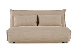 Happy 2 Seat Sofa Bed, Beige, by Lounge Lovers by Lounge Lovers, a Sofa Beds for sale on Style Sourcebook