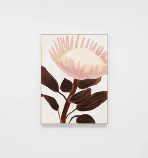 Ex Display - Native Floral I Hand Painted Wall Art Canvas by Interior Secrets - AfterPay Available by Interior Secrets, a Prints for sale on Style Sourcebook