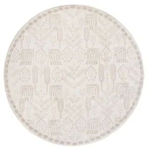 Iska Grey Plush Rollie Pollie Round Playmat by Miss Amara, a Persian Rugs for sale on Style Sourcebook