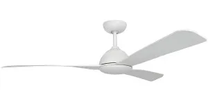 Claro Groove 52'' DC Ceiling Fan and Remote White by Claro, a Ceiling Fans for sale on Style Sourcebook