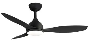 Martec Elite 52" Smart Ceiling Fan with 18W Dimmable LED Light and Remote Control Black by Martec, a Ceiling Fans for sale on Style Sourcebook