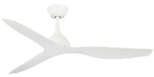 Claro Whisper 52" DC Ceiling Fan with Remote Control White by Claro, a Ceiling Fans for sale on Style Sourcebook