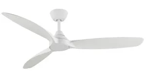 Martec Seaforth 56" DC Smart Ceiling Fan with Remote Control White by Martec, a Ceiling Fans for sale on Style Sourcebook