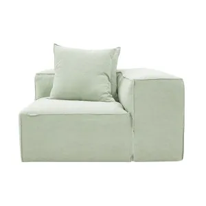 Riley Linen Oatmeal Module Corner by James Lane, a Sofas for sale on Style Sourcebook