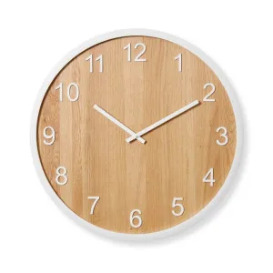 Brydon Wall Clock White - 60cm x 5cm by James Lane, a Clocks for sale on Style Sourcebook