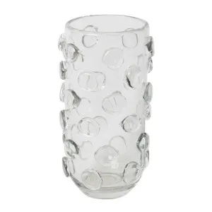 Chioma Vase Glass Clear - 30cm by James Lane, a Vases & Jars for sale on Style Sourcebook