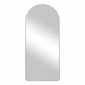 Penny Arch Leaner Mirror 80x180cm in Matte White by OzDesignFurniture, a Mirrors for sale on Style Sourcebook