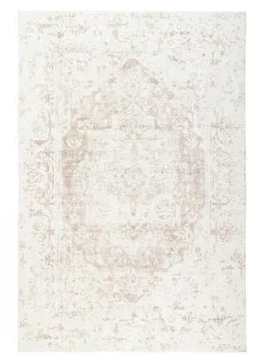 Cabanela Cream and Beige Distressed Washable Rug by Miss Amara, a Other Rugs for sale on Style Sourcebook