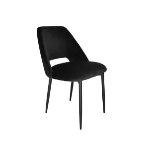 Capri Dining Chair - Black by Darcy & Duke, a Dining Chairs for sale on Style Sourcebook