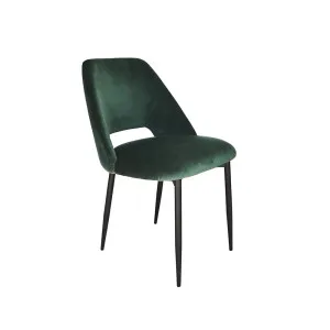 Capri Dining Chair - Dark Green by Darcy & Duke, a Dining Chairs for sale on Style Sourcebook