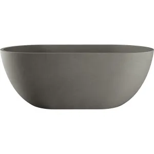 Jada Freestanding Concrete Bath1500 Matte Grey by Fienza, a Bathtubs for sale on Style Sourcebook