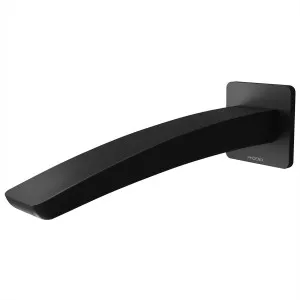 Rush Bath Outlet Straight 180 Matte Black by PHOENIX, a Bathroom Taps & Mixers for sale on Style Sourcebook