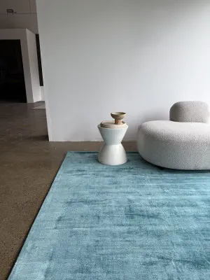 Broadway Ice Blue Rug by Wild Yarn, a Contemporary Rugs for sale on Style Sourcebook