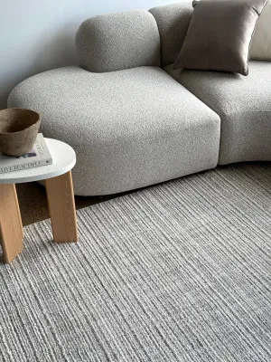 Mimi Lines Grey Rug by Wild Yarn, a Contemporary Rugs for sale on Style Sourcebook