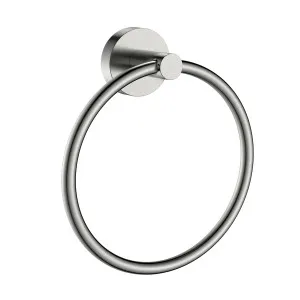 Misha Towel Ring Brushed Nickel by Haus25, a Towel Rails for sale on Style Sourcebook