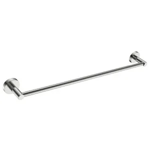 Misha Single Towel Rail 600 Brushed Nickel by Haus25, a Towel Rails for sale on Style Sourcebook