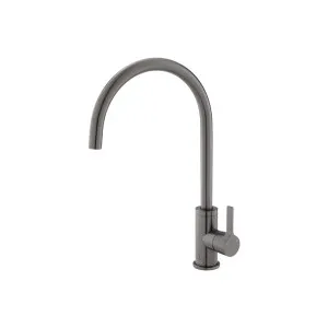 Sansa Sink Mixer Gooseneck 205 Gun Metal by Fienza, a Laundry Taps for sale on Style Sourcebook