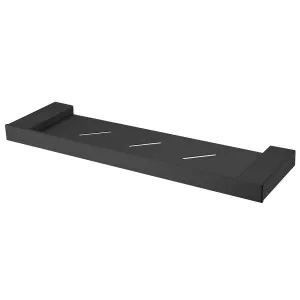 Athens Shower Shelf 420 Matte Black by Oliveri, a Shelves & Soap Baskets for sale on Style Sourcebook