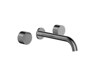Tana 3 Piece Bath Set Brushed Nickel by null, a Bathroom Taps & Mixers for sale on Style Sourcebook