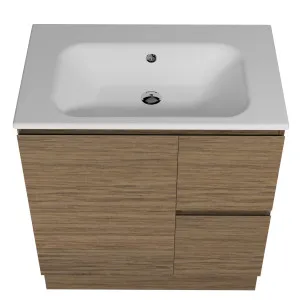 Nevada Vanity 750 Floor Standing Centre Bowl Haven Dolomite Top by Beaumont Tiles, a Vanities for sale on Style Sourcebook