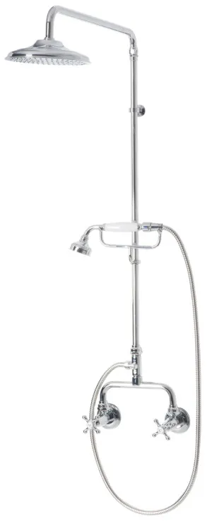 Federation Exposed Shower Set Chrome by Bastow, a Shower Heads & Mixers for sale on Style Sourcebook