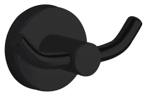 Hustle Robe Hook Matte Black by Fienza, a Shelves & Hooks for sale on Style Sourcebook