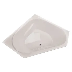 Aplin Corner Bath Acrylic 1295 Gloss White by decina, a Bathtubs for sale on Style Sourcebook