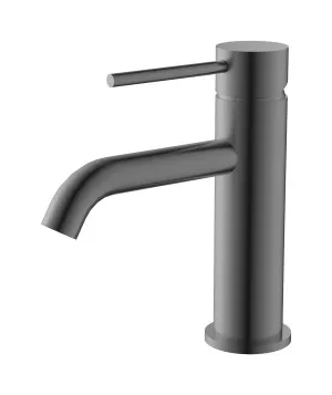 Misha Basin Mixer Gun Metal by Haus25, a Bathroom Taps & Mixers for sale on Style Sourcebook