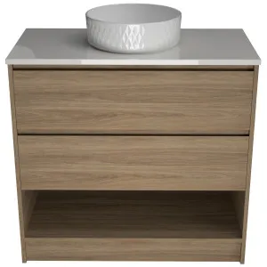 Kansas 900 Vanity Kick Drawers Only with Basin & Solid Surface Top by Timberline, a Vanities for sale on Style Sourcebook