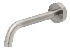 Vivid Slimline Basin Outlet Curved 180 Brushed Nickel by null, a Bathroom Taps & Mixers for sale on Style Sourcebook