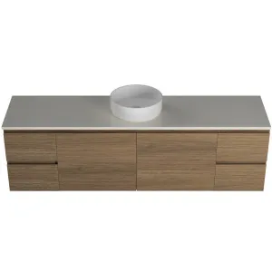 Nevada Vanity 1800 Wall Hung Centre Basin Silksurface AC Top by Beaumont Tiles, a Vanities for sale on Style Sourcebook