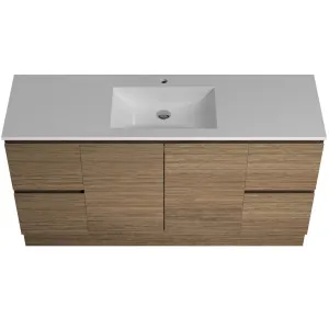 Nevada Vanity 1500 Floor Standing Centre Bowl Regal Mineral Composite Top by Beaumont Tiles, a Vanities for sale on Style Sourcebook