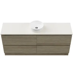 Nevada Plus Vanity 1800 Floor Standing Drawers Only Centre Basin Silksurface AC Top by Beaumont Tiles, a Vanities for sale on Style Sourcebook