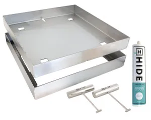 Skimmer lid Access cover kit 342mmx35-42mm by Skimmer Lids, a Shower Grates & Drains for sale on Style Sourcebook