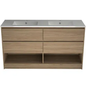 Kansas 1500 Vanity Kick Drawers Only with Ceramic Basin Top by Timberline, a Vanities for sale on Style Sourcebook