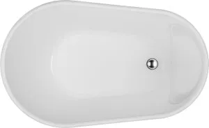 Cosmo Free Standing Bath Acrylic 1300 Gloss White by decina, a Bathtubs for sale on Style Sourcebook