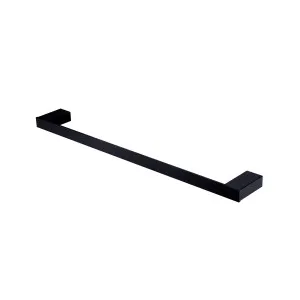 Athens Towel Rail Single 800 Matte Black by Oliveri, a Towel Rails for sale on Style Sourcebook