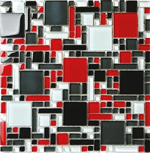 Magic Red (Var)Mosaic by Beaumont Tiles, a Brick Look Tiles for sale on Style Sourcebook